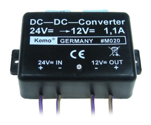 Pretvornik iz 24 na 12V, 1.1A
